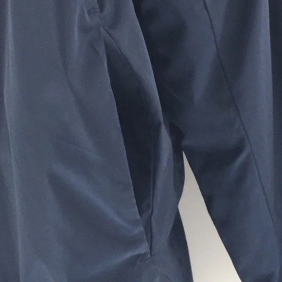 Stampd Mens Bomber Jacket Full Zip Hidden Pockets Blue Interior Straps Sz XXL